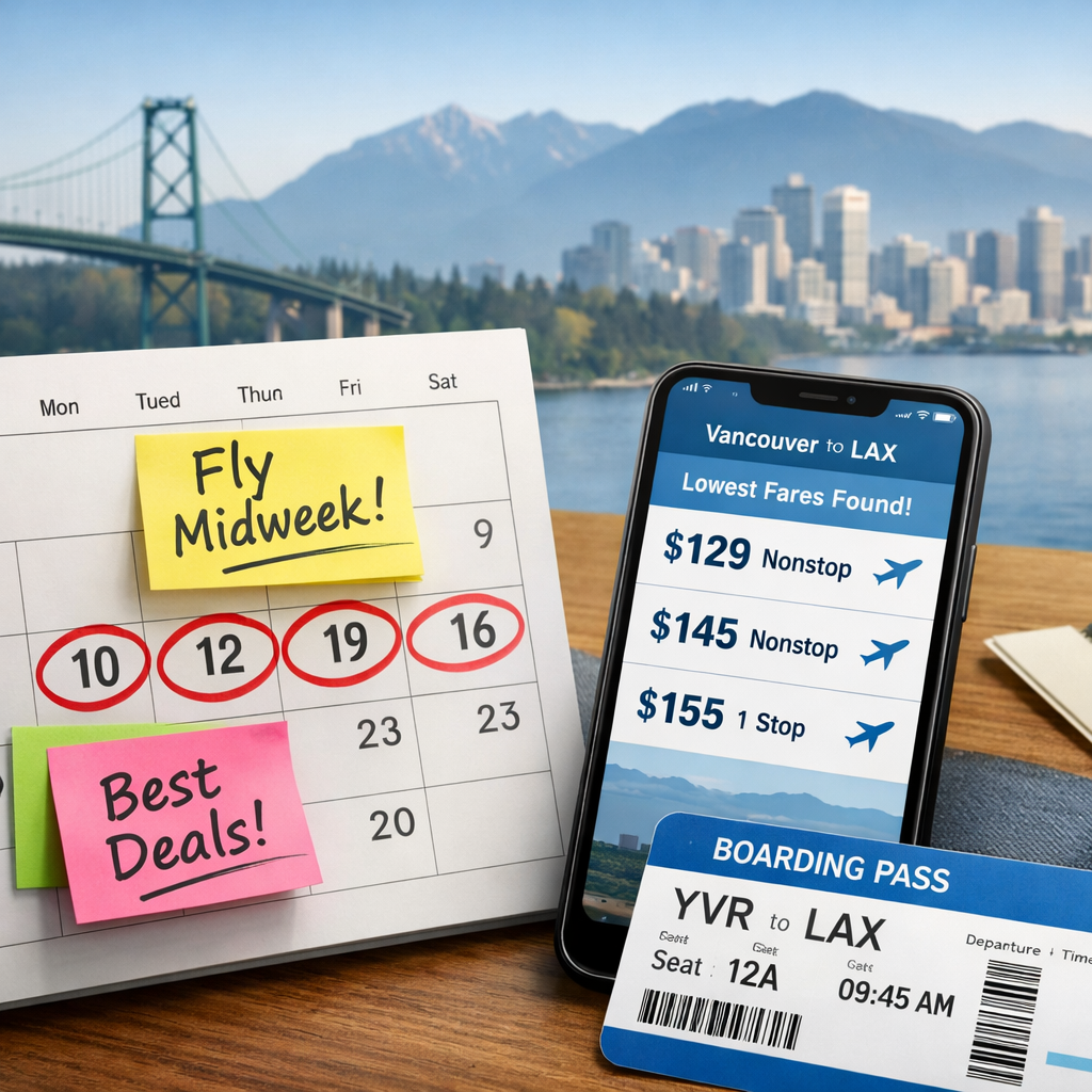 image from Cheapest Days to Fly: 9 Flexible Date Tips for Vancouver Flights