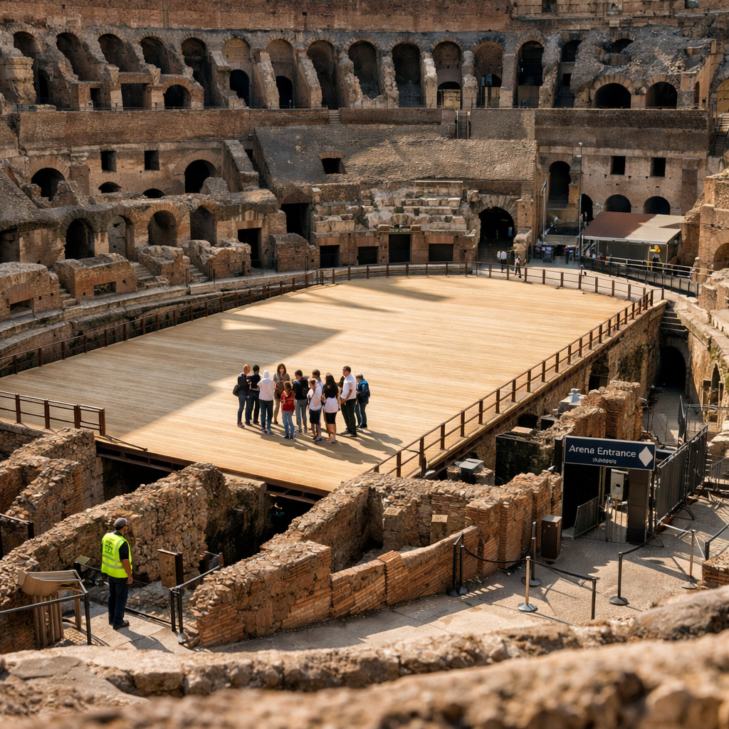image from Colosseum Arena Floor Booking Guide 2026: Prices, Times, Availability