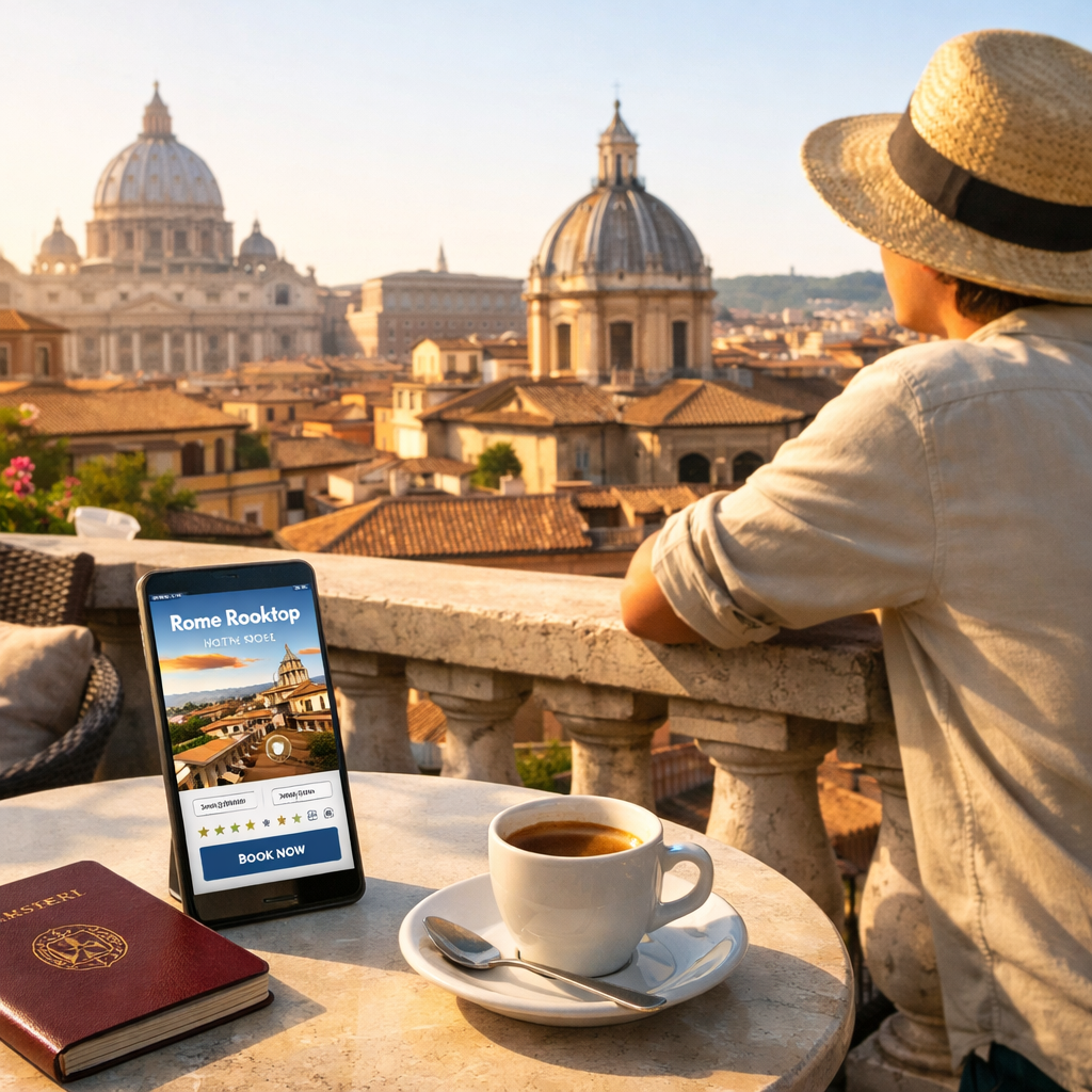 image from Insider Tips to Secure Rome Rooftop Hotels During Peak Season