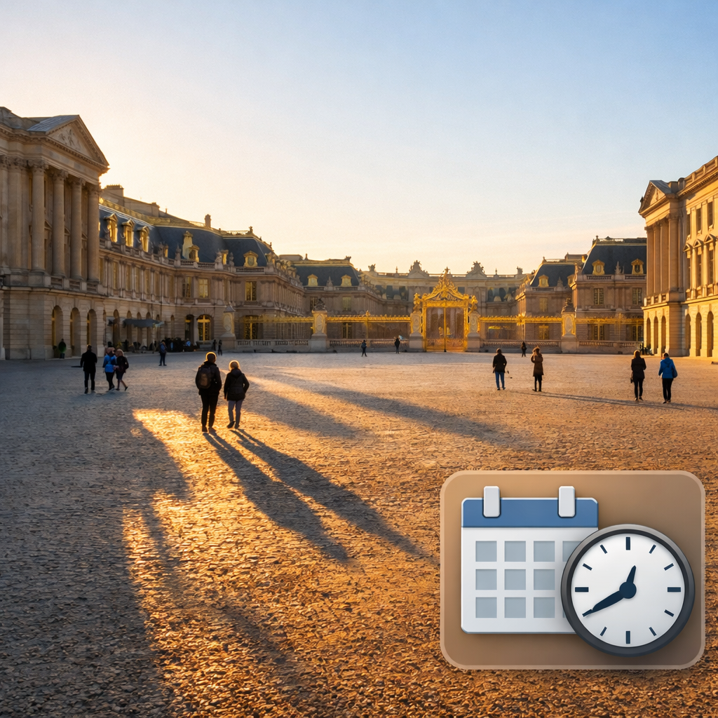 image from Versailles Crowd Calendar: Best Days and Hours to Go
